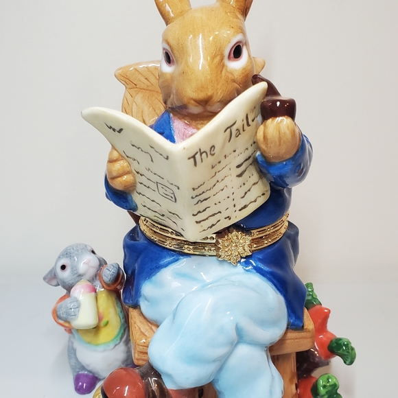 CWC Peter Rabbit Hinged Trinket Box - Picture 3 of 15